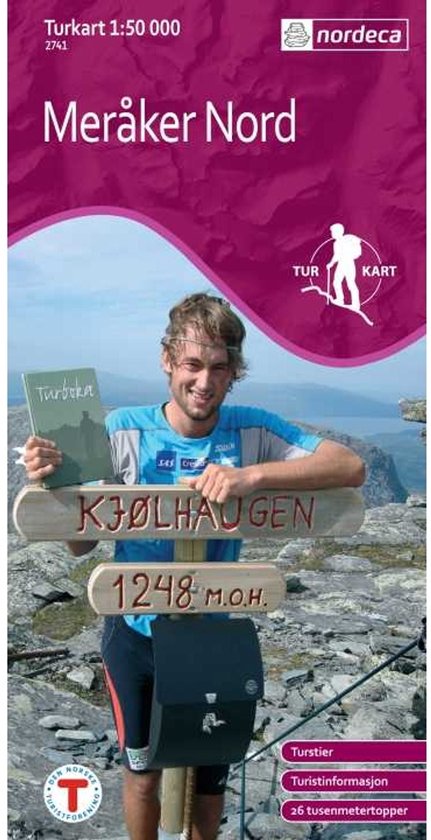 Wandelkaart Meraker Noord - cover