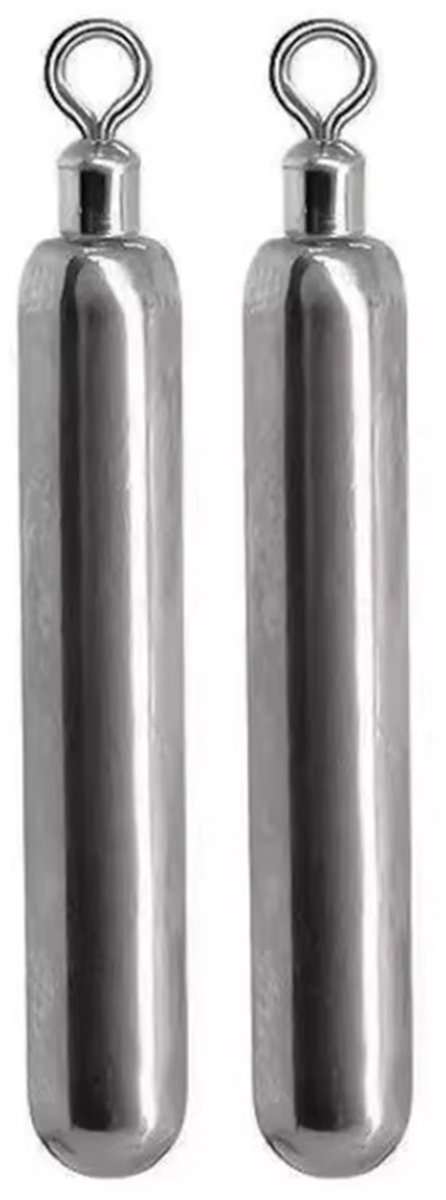 2 Stuks - Dropshotlood 7gram - Tungsten - Wolfraam - Loodvrij vissen