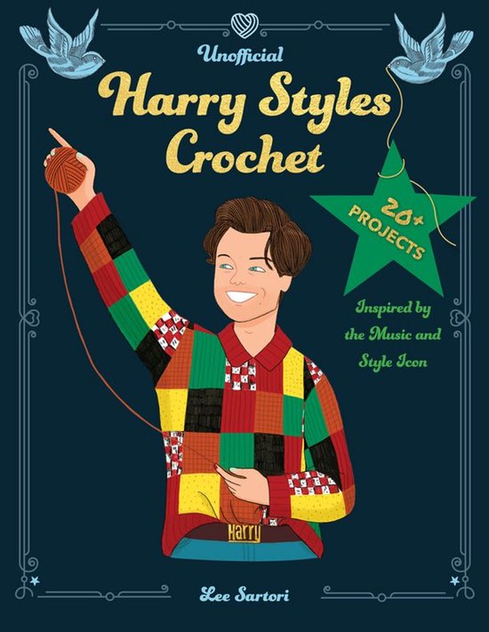 Celebrity Crochet - Unofficial Harry Styles Crochet - cover