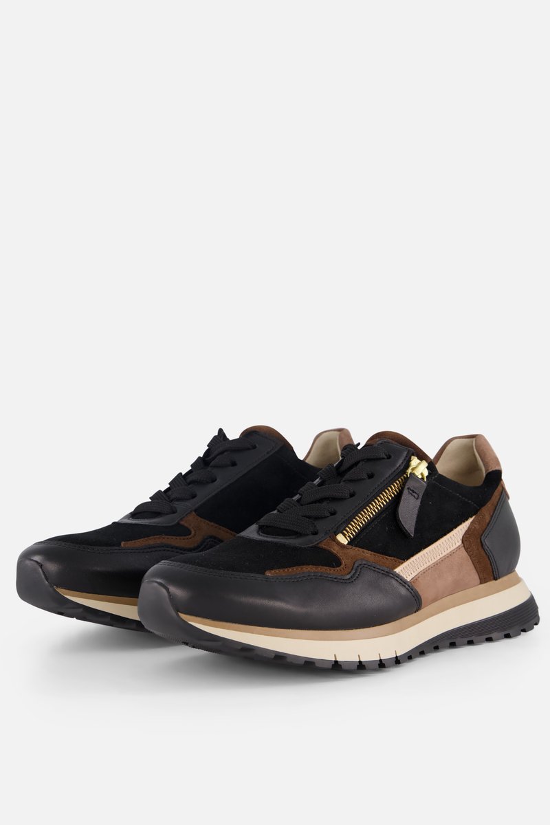 Gabor Dames Sneakers - zwart