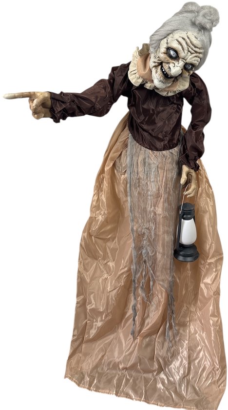 Halloween pop Old Wailing Ghost (geluid, beweging, licht) 1.50 m hoog