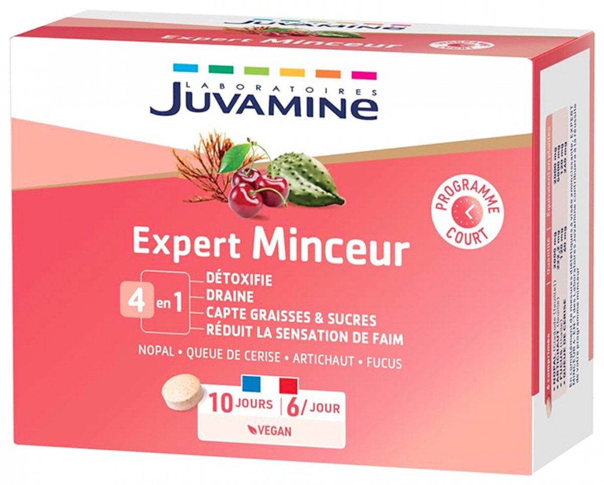 Goedkoopste Juvamine Action Minceur 4en1 60 Tabletten