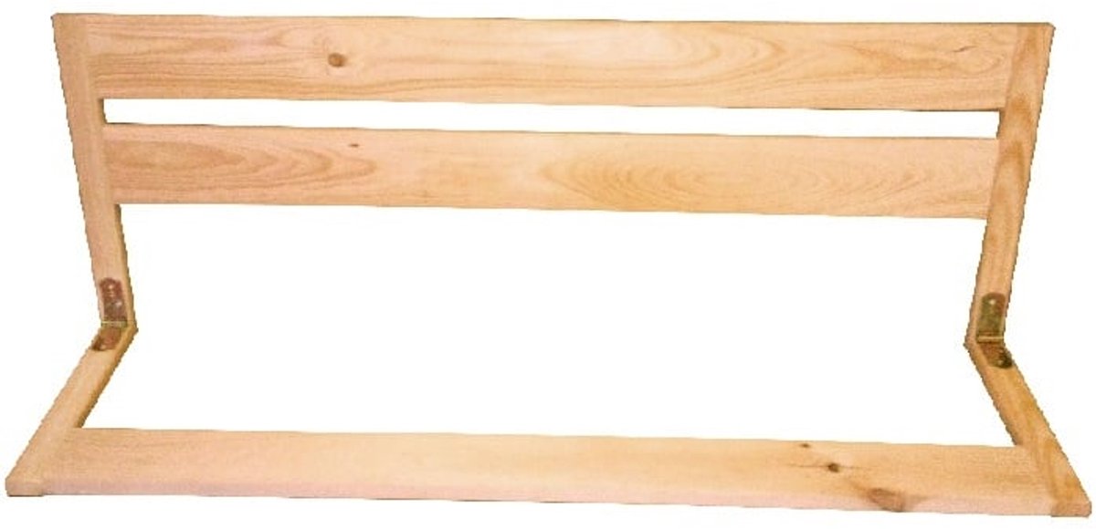 Bedhek inklapbaar - vuren 120x40cm