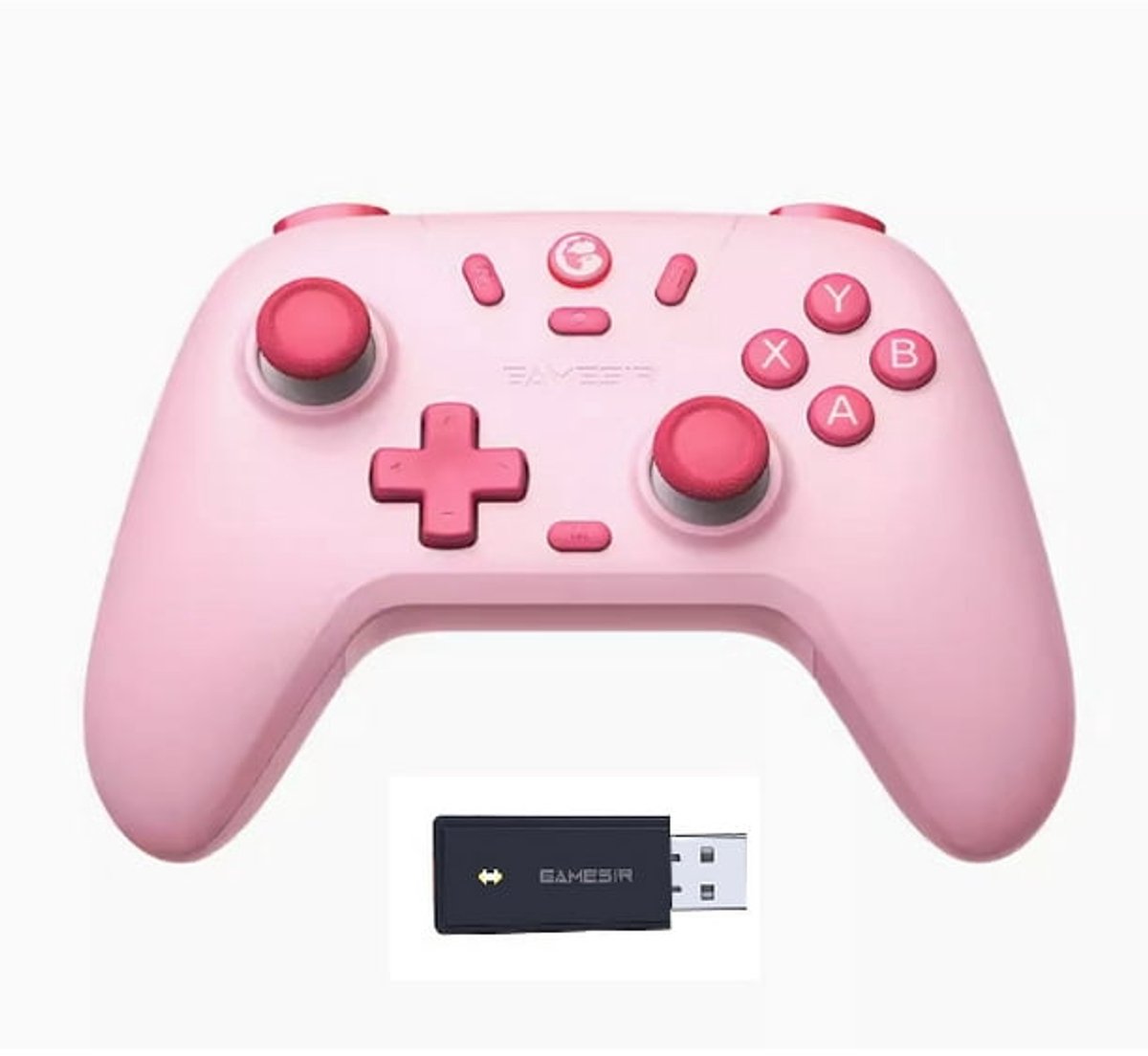 GameSir Nova Lite - Draadloze Controller - Hall Effect - Voor Switch/Switch 2/PC/Android/iOS - Roze thumbnail 4