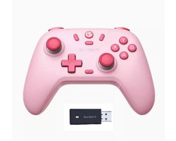 GameSir T4N Lite Draadloze Controller - PC, Android, iOS, Nintendo Switch & Steam - Roze