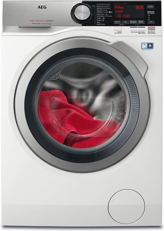 Wasmachine: AEG L7FEC04S - 7000 serie - ProSteam - Wasmachine, van het merk AEG