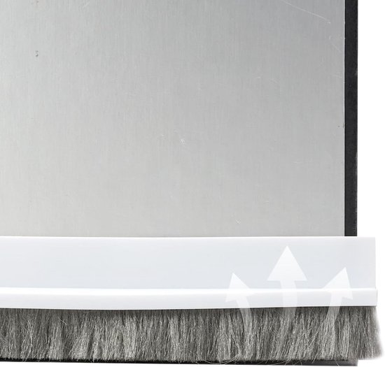 Kotarbau® Tochtstrip met borstel, 100 cm lang, zelfklevende Kotarbau® Tochtstrip met borstel, 100 cm lang, zelfklevende