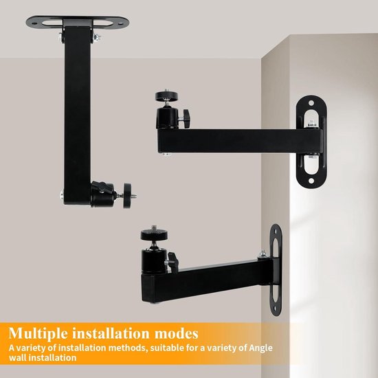 Projector Beugel Wand 360° Draaibaar Metal - Geluidsisolatie Gids