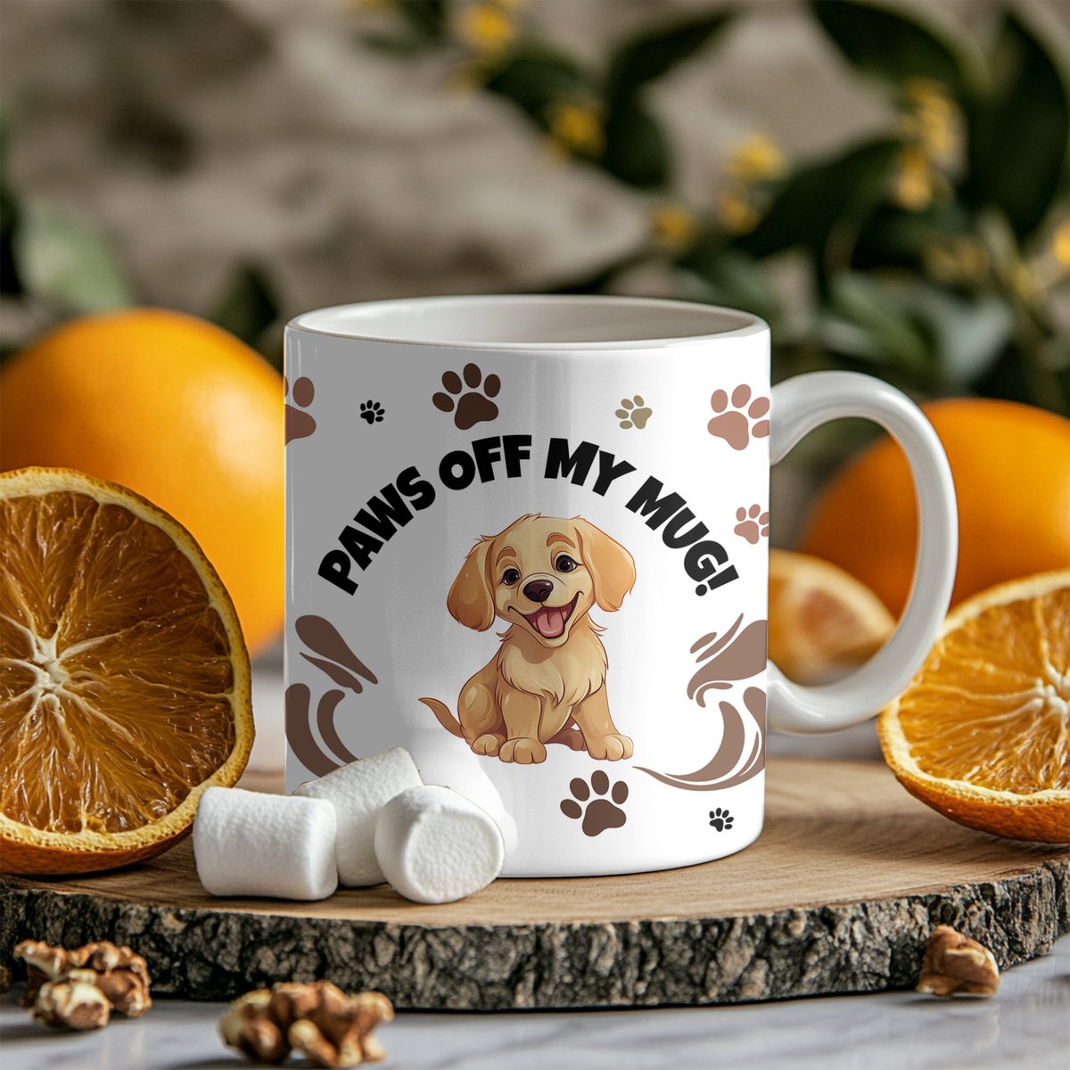 POMM – Paws Off My Mug! - Golden Retriever