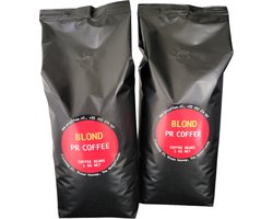 PR Coffee - 2 x 1 kg espressobonen | cappuccino blend | blond roast