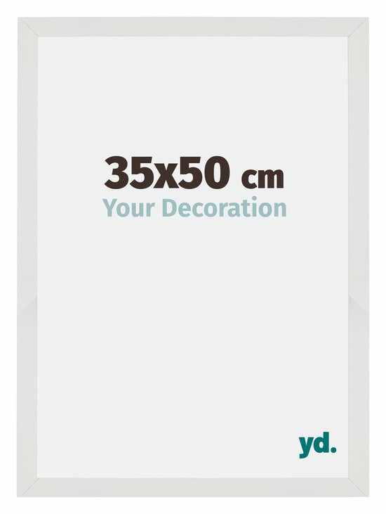 Your Decoration - Fotolijst 35x50 cm - MDF - Wit Mat - Mura