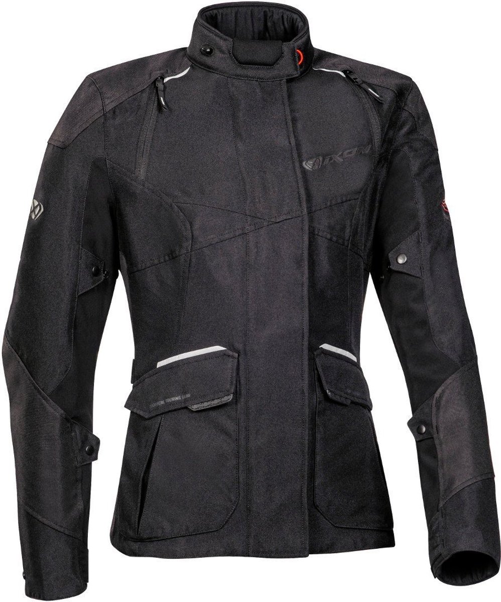 Ixon Balder Lady Zwart Textiele Motorjas - Jas