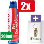 Correcteur pour animaux de Company Of Animals - 200 ml - 2 pièces - Tube PetsHome Gold Address inclus