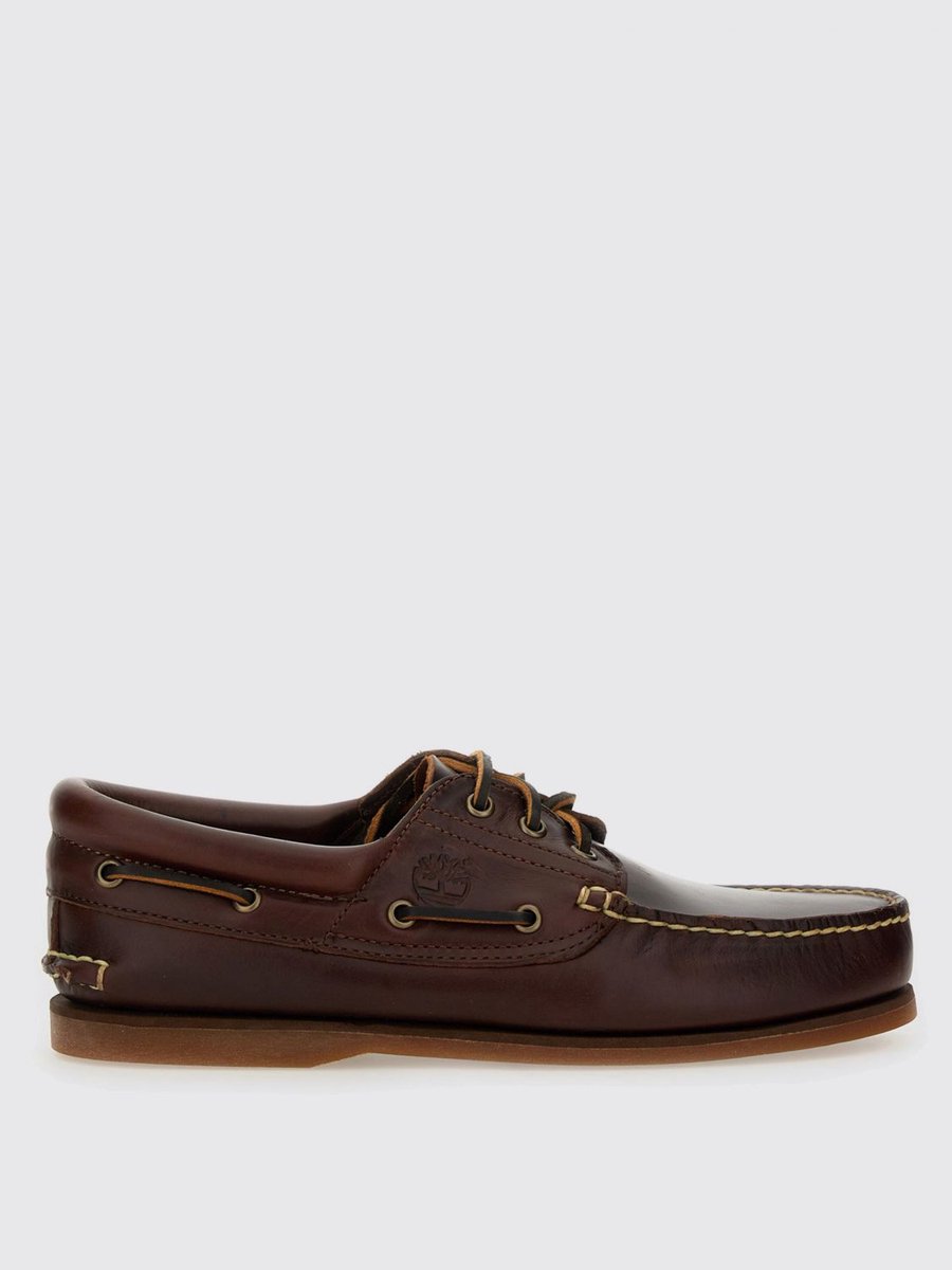 Authentic 3Eye Classic Boat Shoe Loafers Bruin