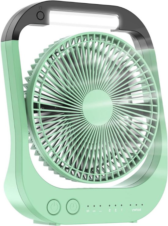 ELZO USB-ventilator, accu, 5000 mAh, stille mini-tafelventilator, clipventilator, auto-oscillerend, 360 graden rotatie, oplaadbare traploze snelheid, draagbare ventilator voor kantoor, kinderwagen, 17