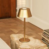 Tavellio Milou Oplaadbare Tafellamp – USB en Touch – Tot 120 uur – H30 - Goud