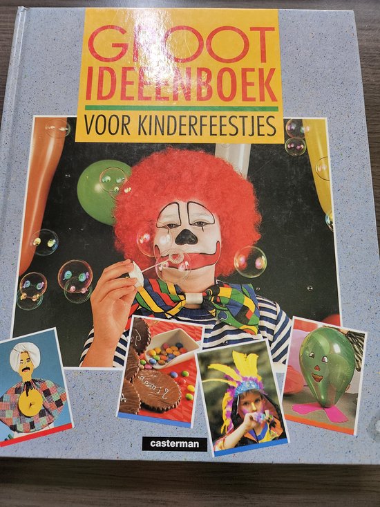 Groot ideeenboek voor kinderfeestjes