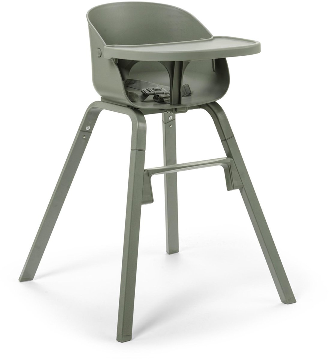 Elodie GRACE hoge eetstoel - Kinderstoel - Meegroeistoel - Hazy Jade