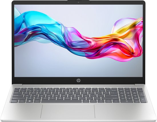 HP Laptop 15-fd0252nd Intel® Core™ i5 i5-1334U 39,6 cm (15.6") Full HD 16 GB DDR4-SDRAM 512 GB SSD Wi-Fi 6 (802.11ax) Windows 11 Home Zilver - HP - Hoofdafbeelding
