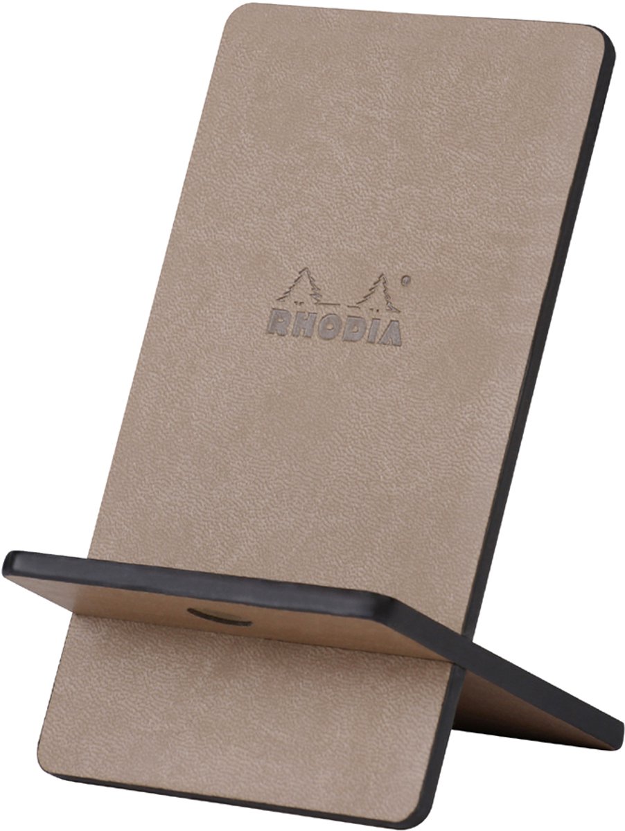 RHODIA smartphonehouder RHODIARAMA chocolade bruin