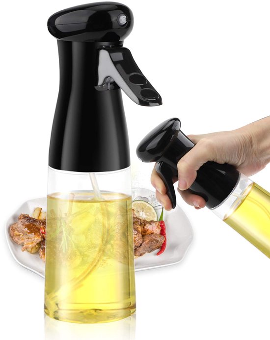 500ML 2-in-1 Automatische Glazen Keuken Oliekan & Spuitfles voor het gebruik met