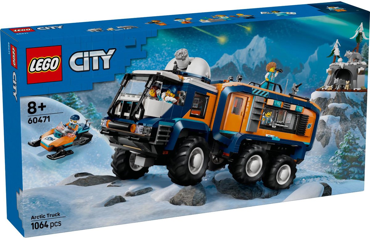 LEGO 60471 City Exploration Laboratoriumtruck Op  De Noordpool