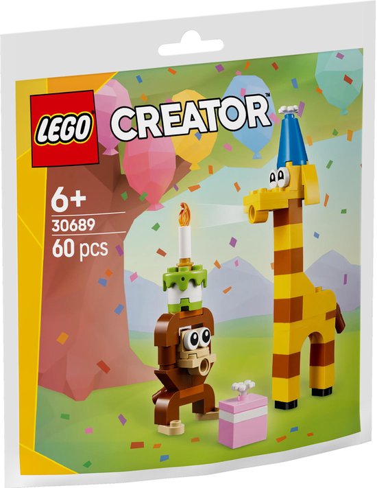 LEGO Creator 30689 - Verjaardagsfeestdieren (polybag)