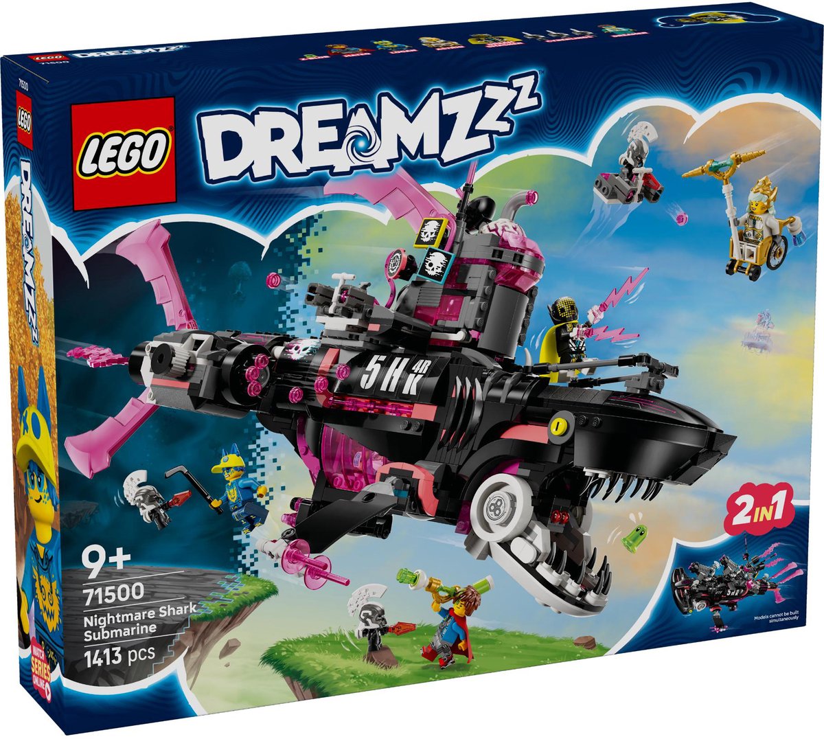 LEGO 71500 Dreamzzz Nachtmerrie Haaienonderzeeër