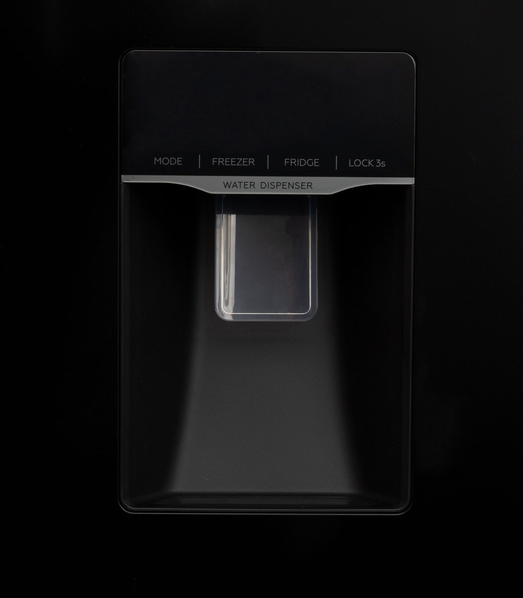 Exquisit KGC245-80-NF-W-040DB - Koel-vriescombinatie - Waterdispenser - 5 Jaar Garantie - 245 Liter - No-Frost - D label- Zwart — afbeelding 6