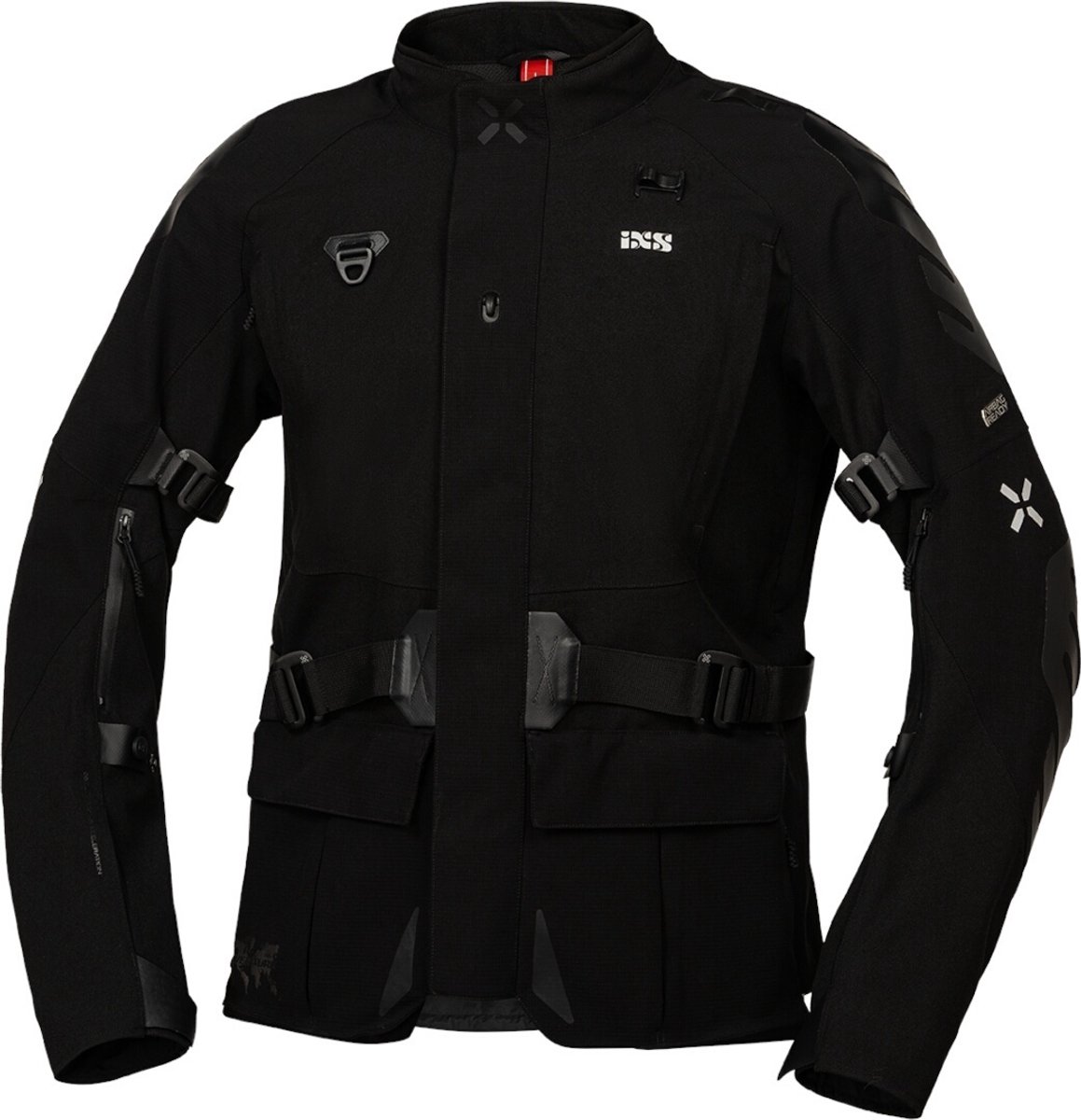 IXS Venture-GTX 1.0 Waterdichte Zwart Textiele Motorjas - Jas