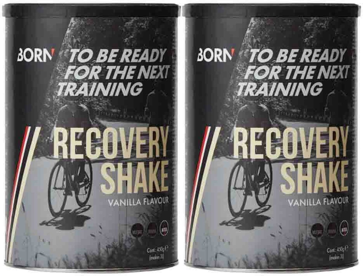 Born Shake Recovery Supple Vanilla - 2 x 450 gr - Voordeelverpakking