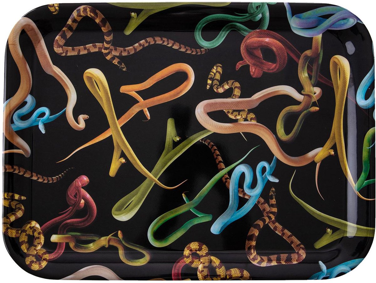 Seletti Toiletpaper Dienblad Snakes
