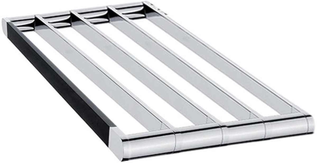 Nimco Nava - Handdoekhouder, lengte 40 cm, zwart mat NA 28062A