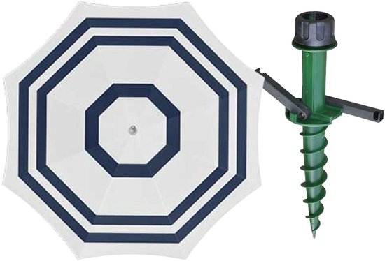 Insaga Tent Peg, 61 cm Heavy Duty Grondanker Grote Metalen Aarde Staak Spiraal Blade Schroef in Trampolines Spike voor Swing Set/Camping/Schuur/ Hond/Carport met Vast Oogje, 2 Pack
