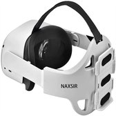 NAXSIR Elite Strap en VR Cover voor Meta Quest 3 - Verstelbare Hoofdband - VR - Bril Accessoires - Geschikt voor Oculus Quest 3