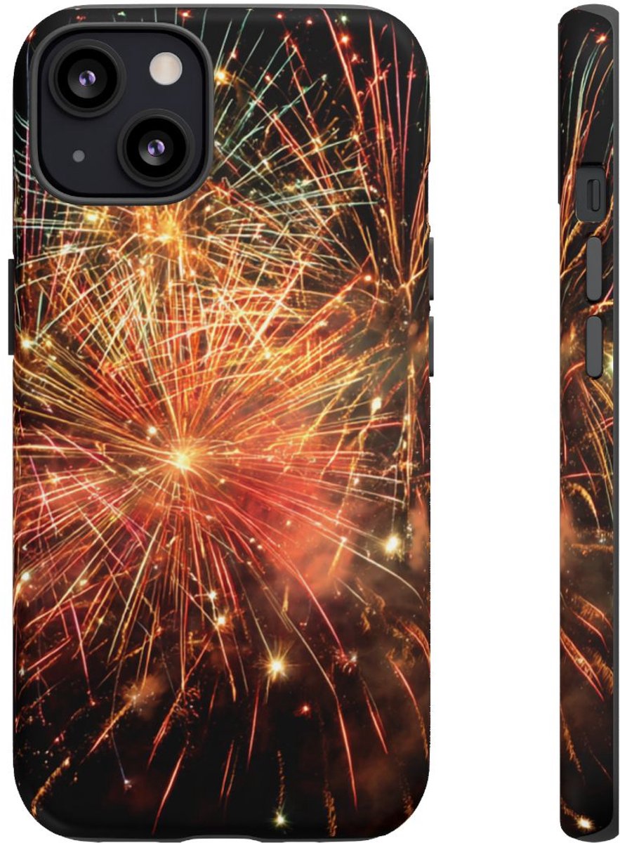 Kleurrijke Vuurwerkexplosie – Telefoonhoesje Geschikt voor iPhone 13