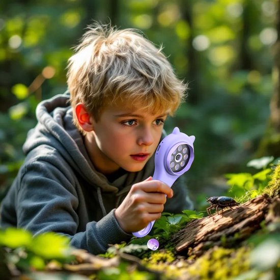 Microscopen voor kinderen, draagbare mini-zakmicroscoop voor peuters, educatieve wetenschap STEM-speelgoed voor Kerstmis, verjaardagscadeaus speelgoed voor 3 4 5 6 7 8 9 10-jarige jongens meisjes Microscopen voor kinderen, draagbare mini-zakmicroscoop voor peuters, educatieve wetenschap STEM-speelgoed voor Kerstmis, verjaardagscadeaus speelgoed voor 3 4 5 6 7 8 9 10-jarige jongens meisjes