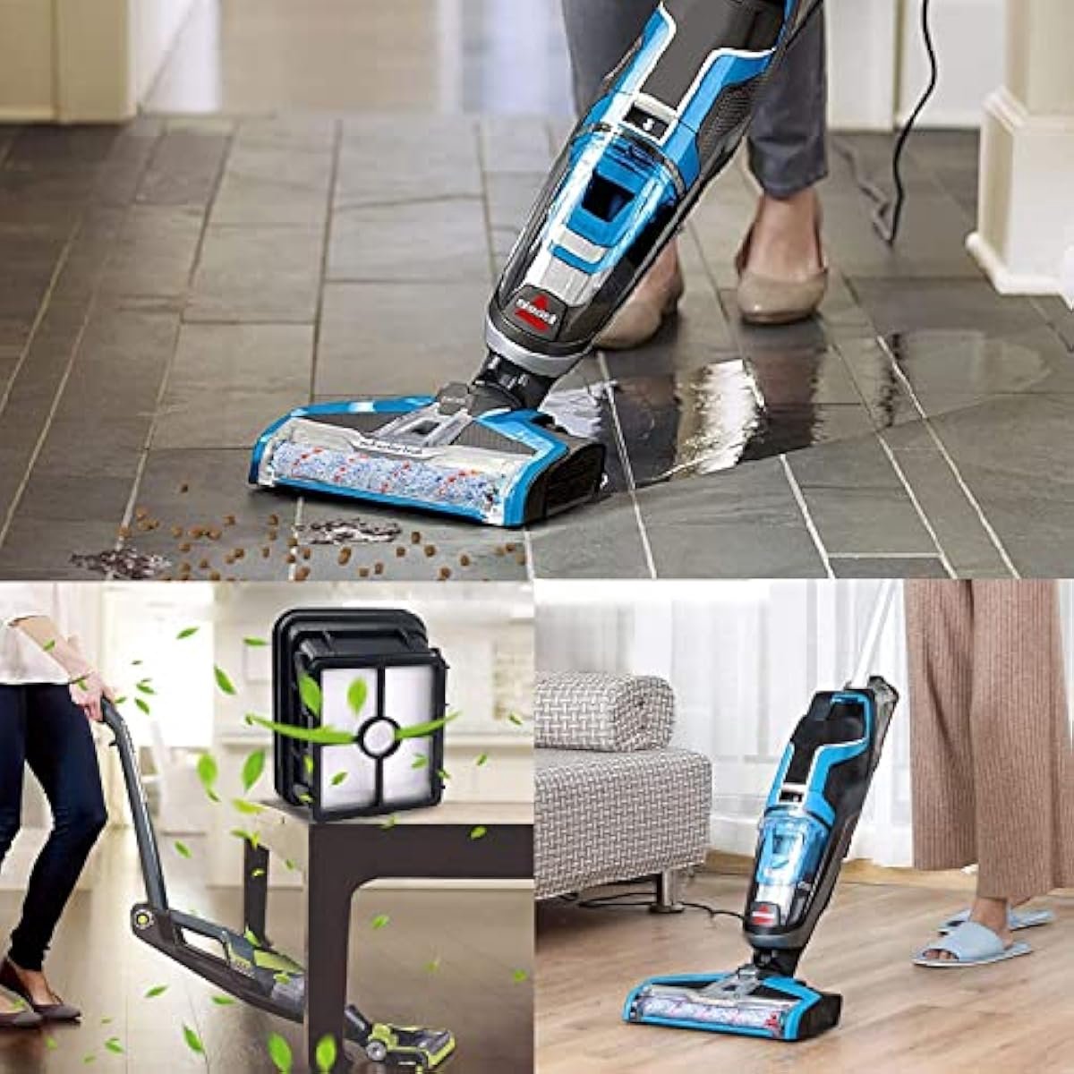 Bissell Crosswave 3'ü 1 Arada Aksesuarlar, 2 Çok İşlevli Fırça 2 Yedek Filtre