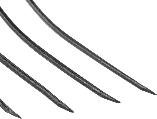 KADAX Steenvork zonder steel, aardappelvork van staal, raapvork, draadvork, aardappelvork, spatvork, mestvork, hooivork, grafvork (zwart 4 tanden) van KADAX — afbeelding 4