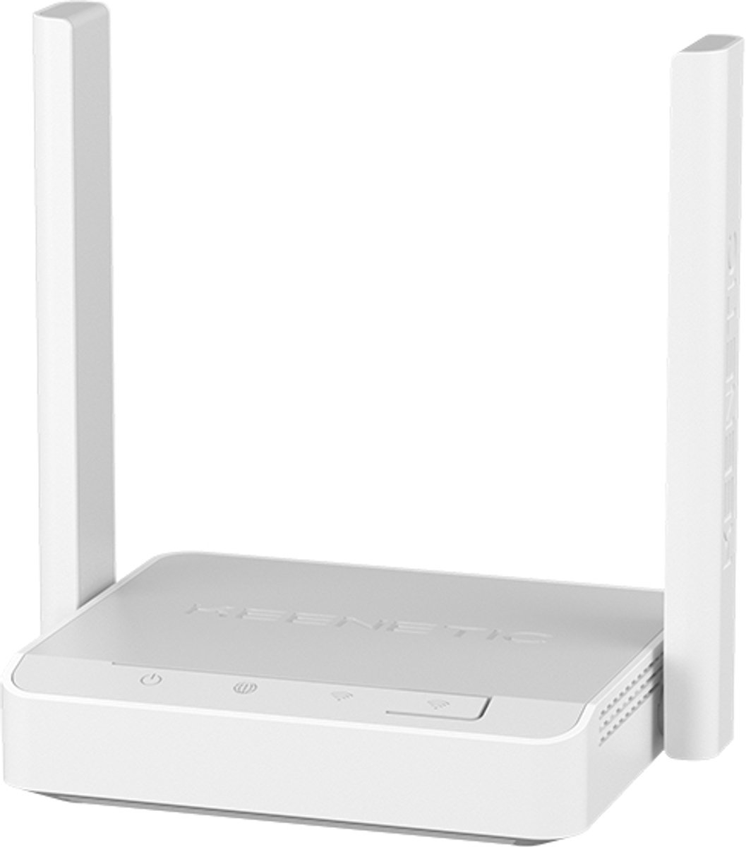 Keenetic Explorer (KN-1621) - AC1200 Dual-Band Router - Fast Ethernet - 3 LAN Poorten - Wit