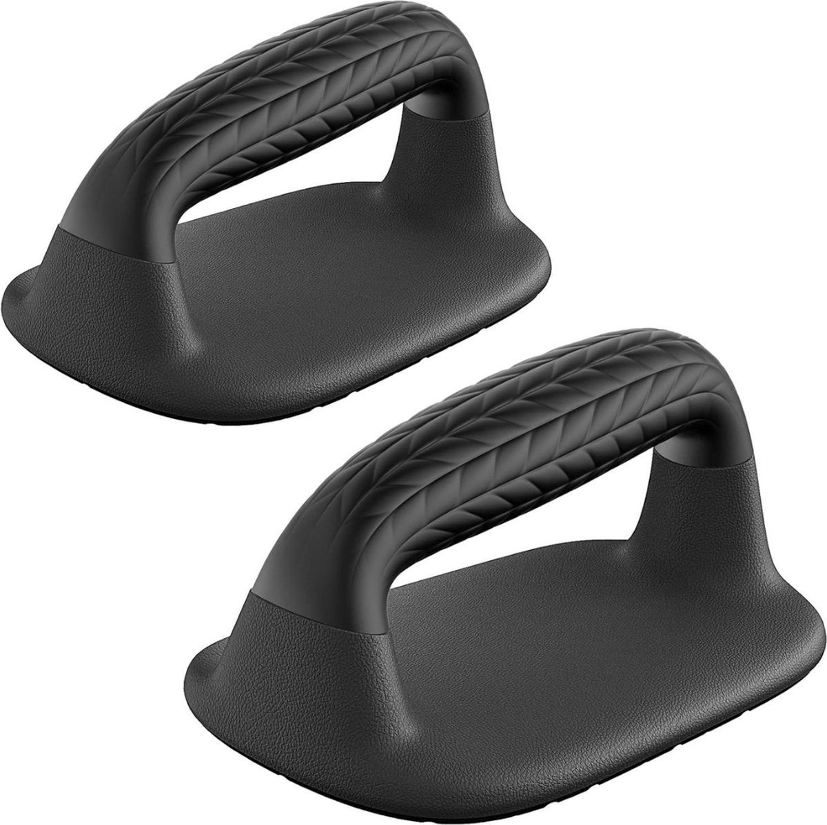 Thuys – Push Up Grips – Opdruksteun – Parallettes – 21 x 14 x 11cm – Zwart