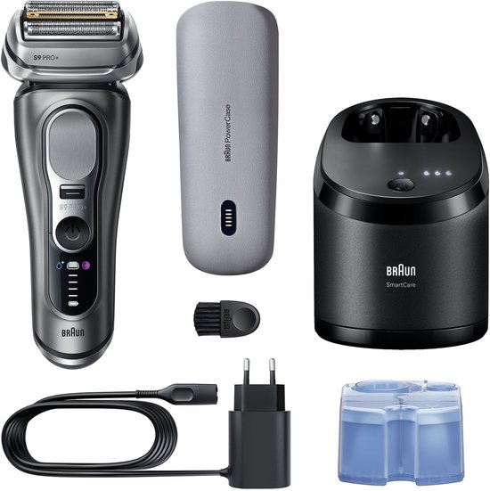 Braun Series 9 PRO+ Elektrisch Scheerapparaat - Pro SensoAdapt - SmartCare Center - 9675CC - Grafiet
