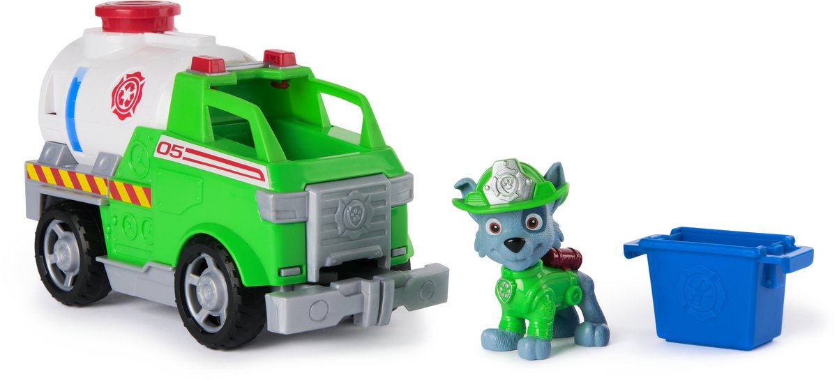 PAW Patrol - Brandweerredding - Rocky's brandweertanker - speelgoedvoertuig met speelfiguur — afbeelding 7