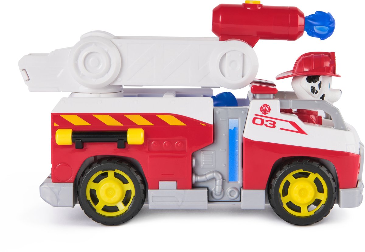 PAW Patrol - Brandweerredding - Marshall's Brandweerwagen - speelgoedauto met speelfiguur — afbeelding 5