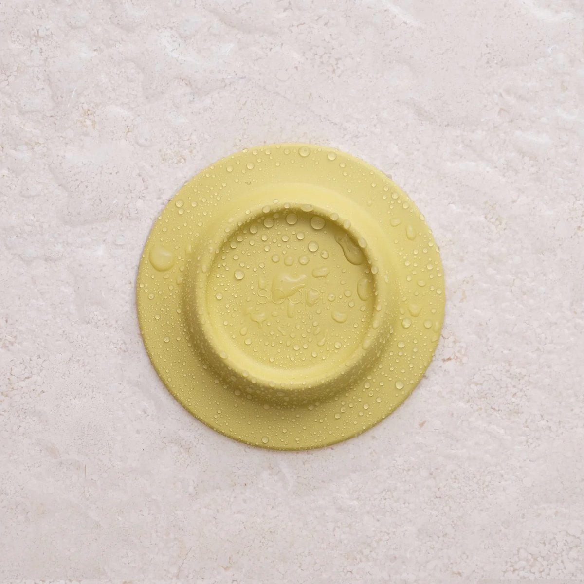 Soapi - Zeephouder met zeep compleet - Duurzaam wassen - Geel