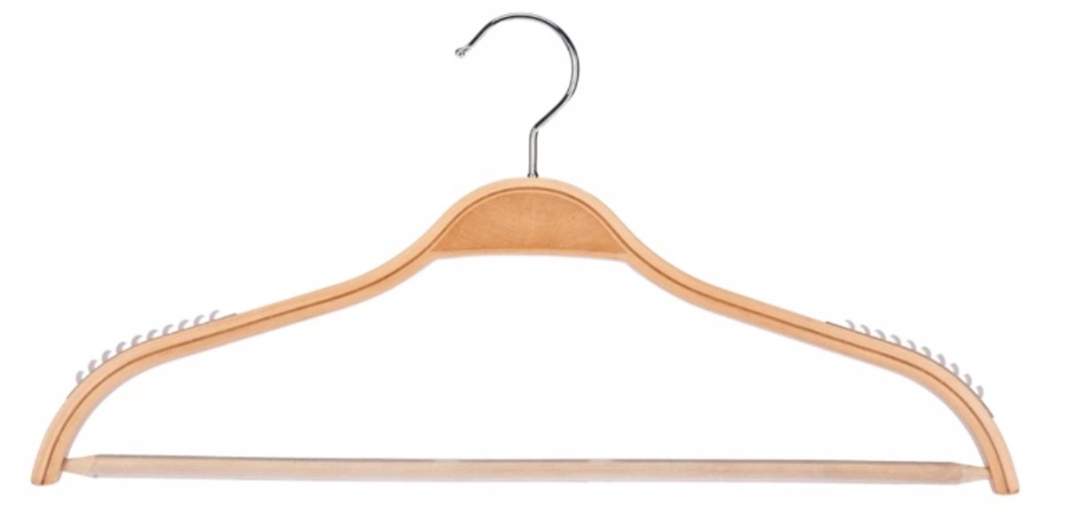 Galicja - Houten Kledinghanger - 43cm - Opvouwbaar - Anti-slip