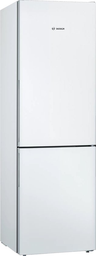 Bosch KGV36VWEAS koel-vriescombinatie wit 308L LowFrost, VitaFresh lade, BigBox vriezer, snelvriesfunctie