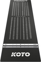 KOTO Tapis Check Out Dart Mat 285 x 80 cm