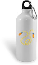 Hacebo® - Springtouw waterfles - Kind - sporters - speelgoed - water fles - 600ML