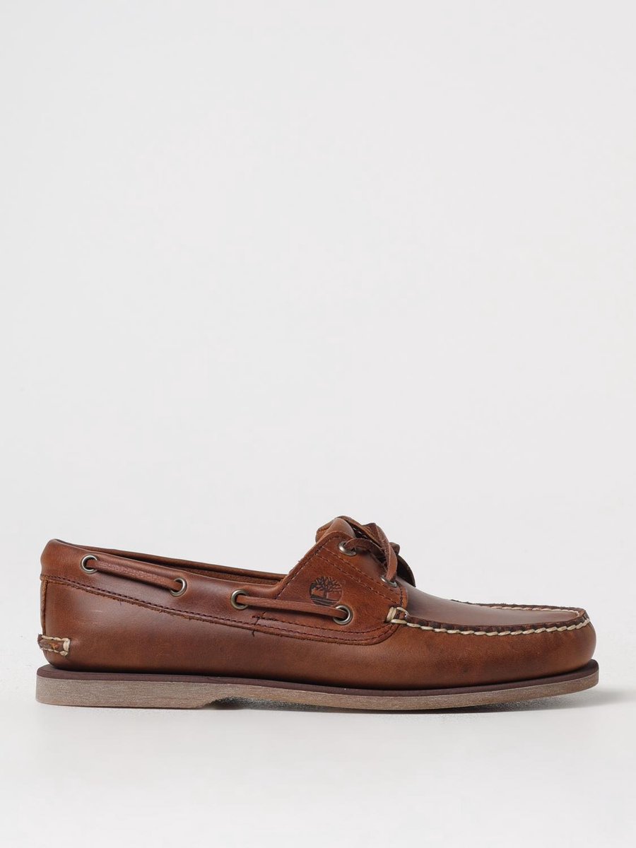 Authentic Classic Boat Shoe Leather Loafers Beige
